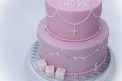 Tauftorte_rosa_Taufbuch